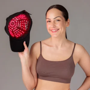 Punase valgusega LED-müts
