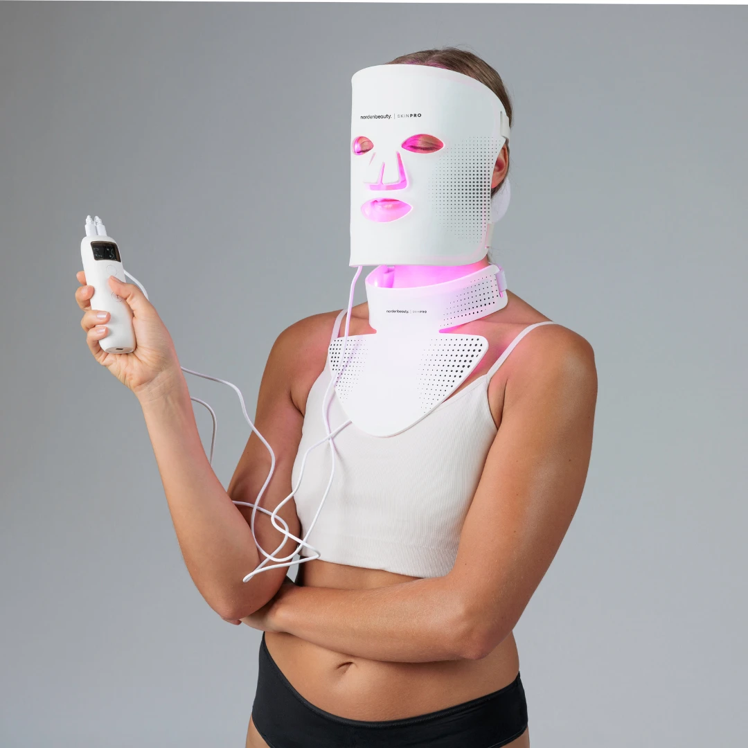 SkinPro LED näo-ja kaelamaski komplekt - Image 2